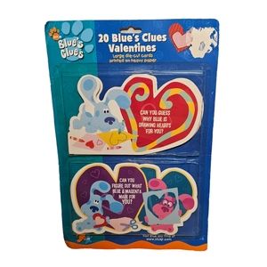 2002 Nick Jr. Blue's Clues Valentines